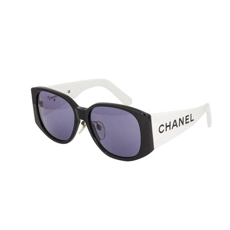 chanel executive sunglasses|Chanel sunglasses black and white.